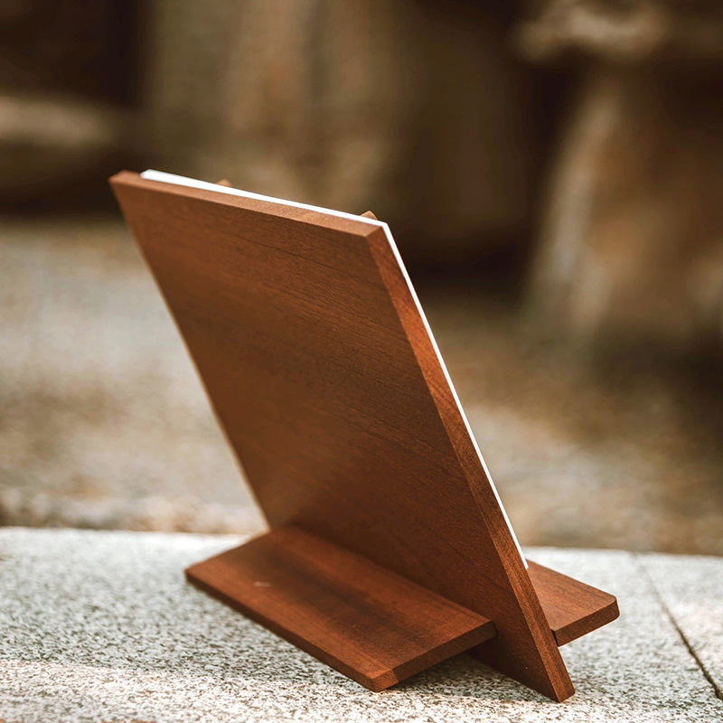 Calendario de escritorio de madera 2025, nuevo calendario perpetuo corporativo creativo y simple base de calendario de escritorio decorativo de escritorio de oficina doméstica