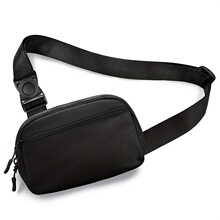 E 13841 Men's Running Waist Bag Zipper Crossbody �˶�б���