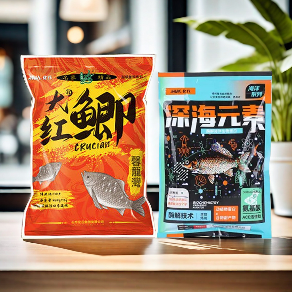 Huashi cebo plato grande carpa crucian un nido de loco N ° 4 carpa crucian N ° 6 gusano rojo crucian carpa fragante grande carpa crucian un cebo sin Fuerza Aérea