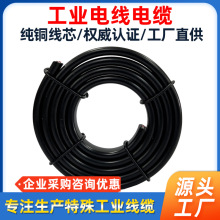 PVC絕緣護套電線 家裝室內照明布線專用 純銅芯 LED長條燈具線