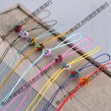 彩色玉线编织中国结曼陀罗结挂绳迷你结手机挂机吊头古风饰垒德株