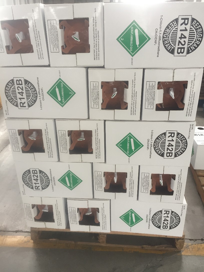 R142B, neutral packaging, net weight 10kg, refrigerant manufacturer, direct sales of Freon