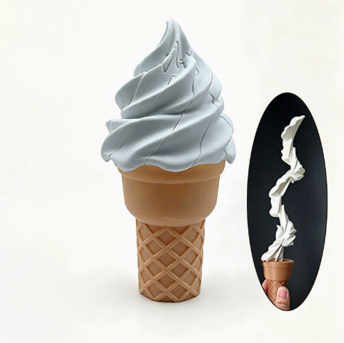 Espada telescópica de helado impresión 3D creativa simulación de juguetes de barril descomprimir artefactos adornos divertidos para regalos de amigos image 4