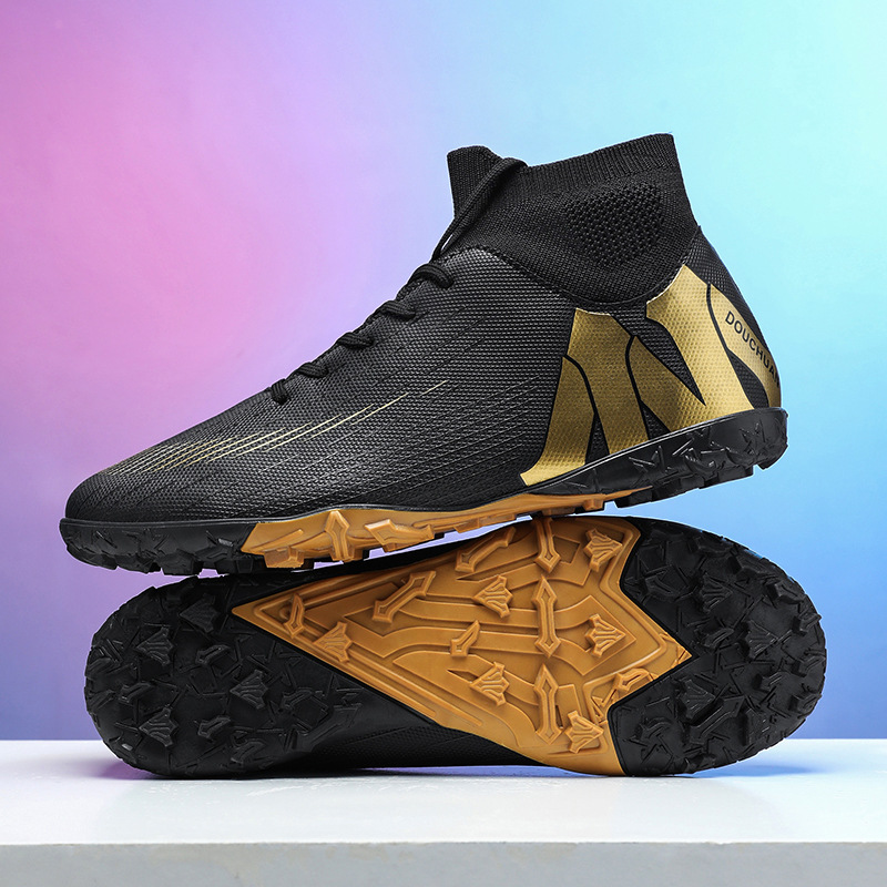 Zapatos de fútbol de edad media y alta, zapatos de entrenamiento de fútbol de niños y niñas, zapatos de fútbol de competición de hombres, zapatos de fútbol transfronterizos