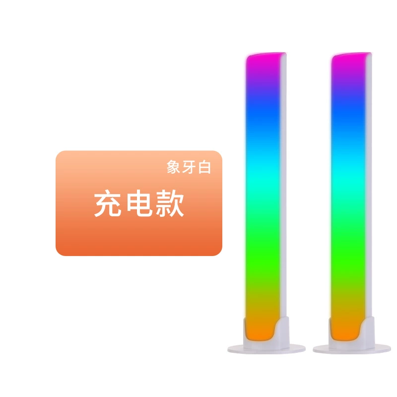 Новое поколение 4D креативных RGB светильников с звуковым датчиком, управление по голосу, цветная музыкальная декоративная атмосферная подсветка, автомобильный аудио APP Bluetooth