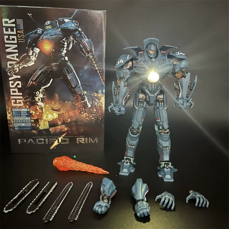 Glowing crimson movable minifigure, deluxe edition