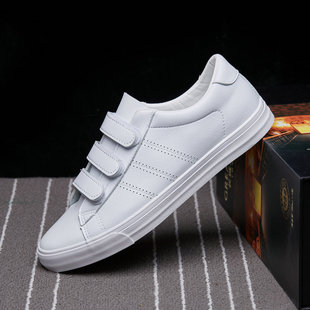 Cross-border Men's Shoes Spring Trendy Shoes New Breathable Korean Loafers Men's Sneakers Casual Shoes Trendy Velcro 7533