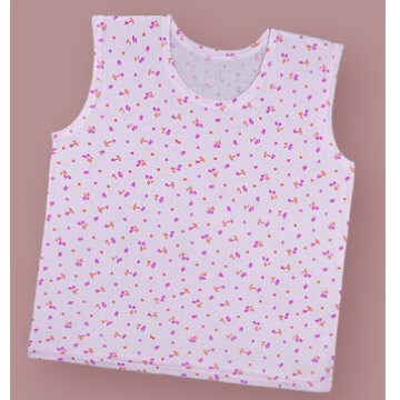 Middle-aged summer cotton Women's wide shoulder vest loose plus size undershirt old lady jacket factory wholesale Middle-aged summer cotton Women's wide shoulder vest loose plus size undershirt old lady jacket factory wholesale