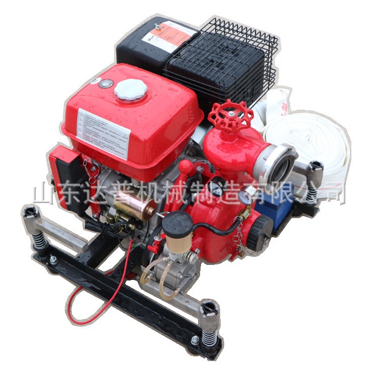 消防机动泵13马力手抬式 燃油手抬消防机动泵