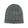 Knitted fleece hat, city style, wholesale