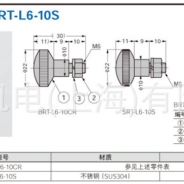 Регулятор поворотный Sugatsune BRT-L6-10CR