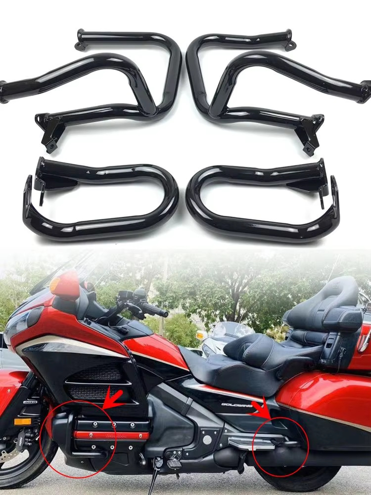 Suitable for Gold Wing 1800 Gl 1800A 01-17 Chrome Motorcycle Engine Bumper