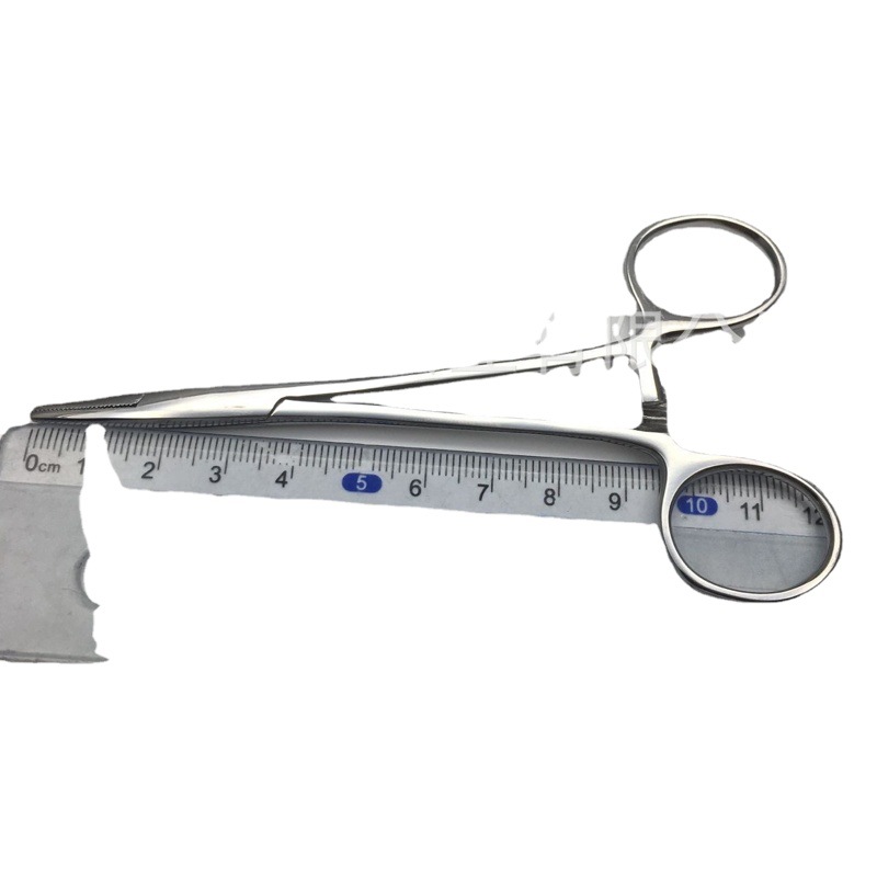 Aguja de acero inoxidable titular de la aguja 12. 5cm14cm aguja fina aguja de sutura titular en stock