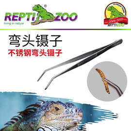 Reptizoo瑞皮爬宠喂食不锈钢镊子乌龟蜥蜴守宫蛇喂食冻鼠蟋蟀工具