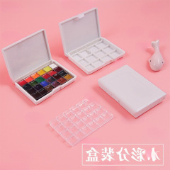 絵具箱、色箱、水彩絵具詰め替え、お試し箱、水彩絵具詰め替え箱