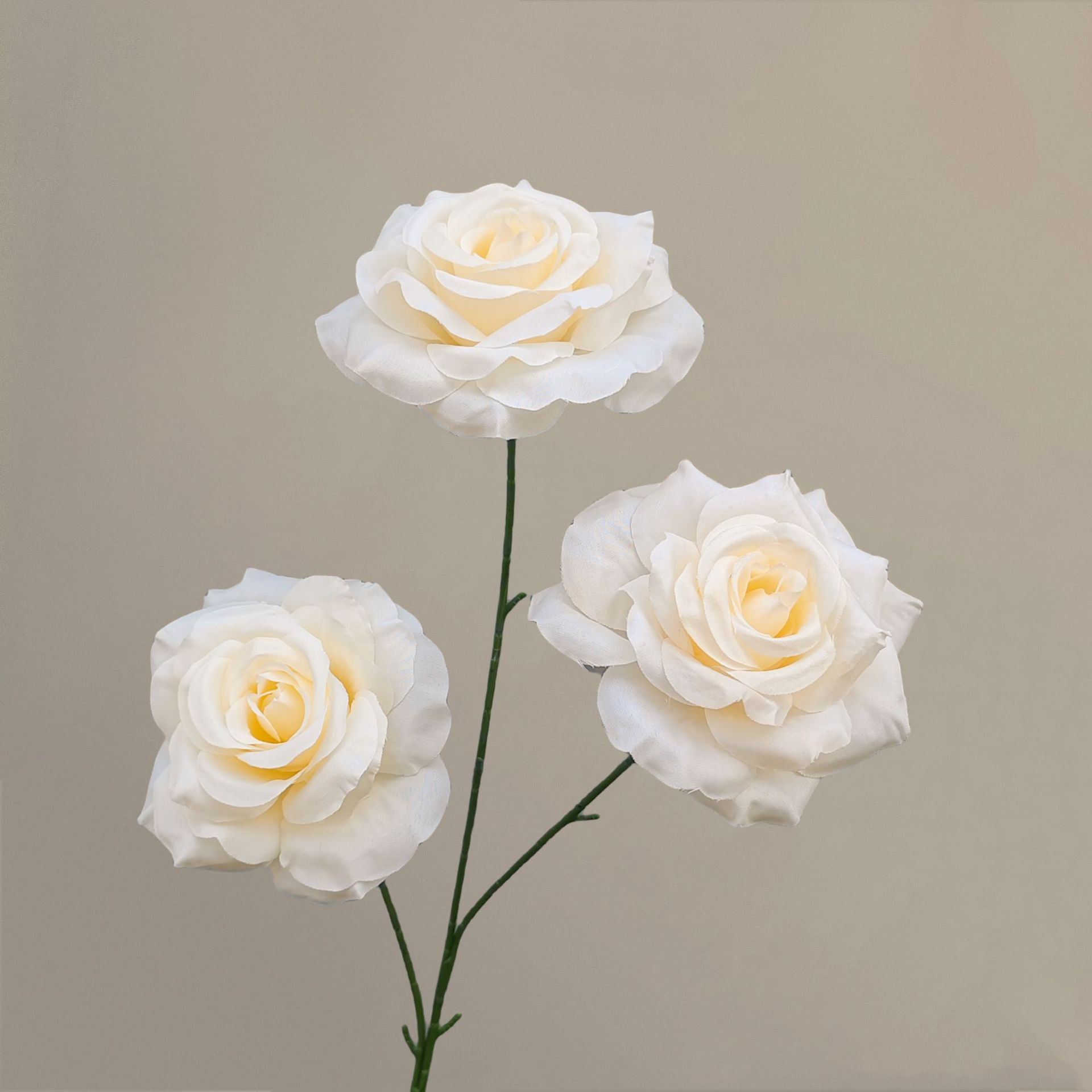 3 rosas de diamante flores simuladas decoración de cascada de flores flores flores flores falsas flores flores flores de seda fábrica ramo al por mayor