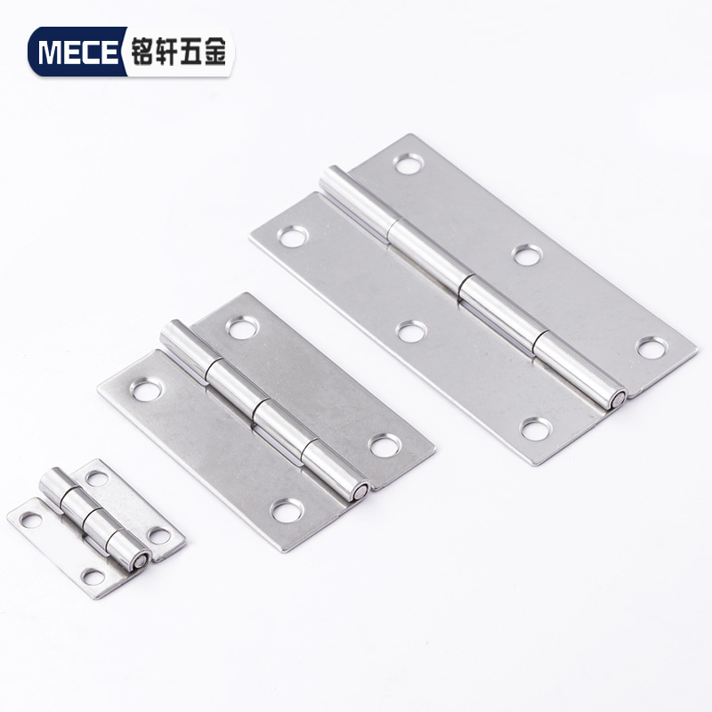 304ステンレス折り畳み小ヒンジ平開工業厚さヒンジ金物部品建具たんすヒンジ卸売り|undefined