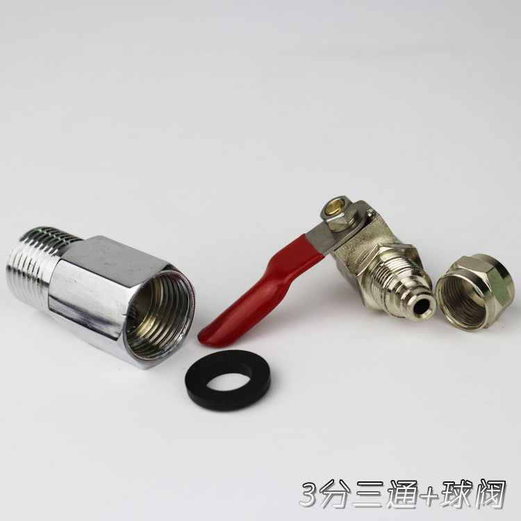 Al por mayor y compra comercial purificador de agua 3 puntos 9,5mm Tubo de agua válvula de bola purificador de agua interruptor de entrada de agua