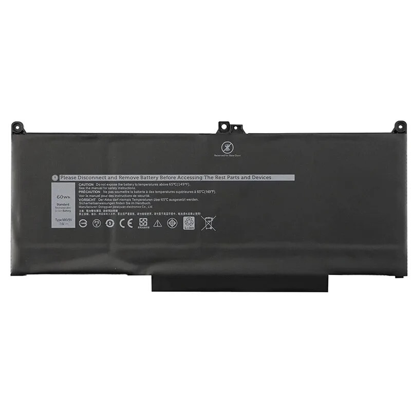 For DELL Dell Latitude 13 5300 7300 14 7400 MXV9V Laptop Battery