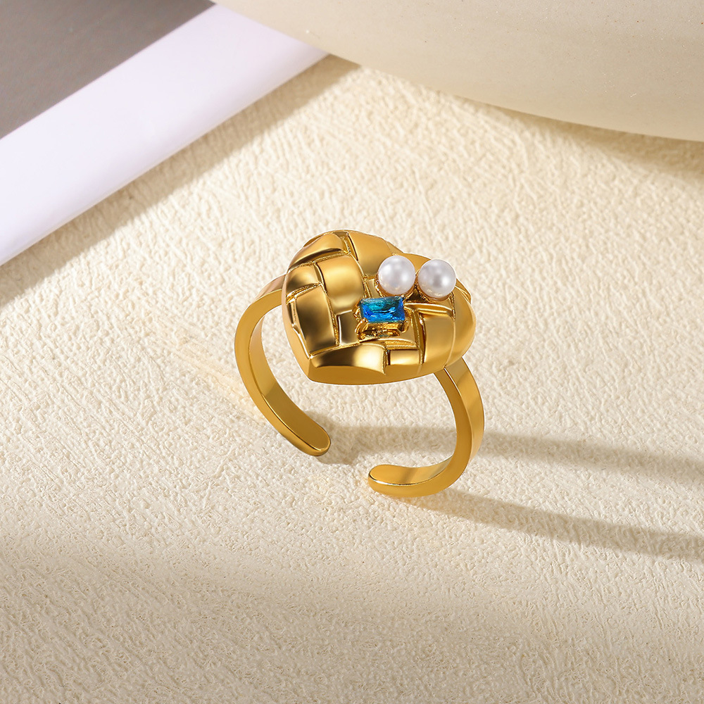 8g Weight 0.03µm-0.05µm Gold Plating Thickness PVD Coated Gold Plating Process 18K Real Gold Plated Plating Material Zircon Inlay Material Open Rings Classification 1 Piece Quantity Casual, Daily, Shopping Occasion 304 Stainless Steel Material Waves, Crown Pattern All Seasons Season Women's Gender Elegant, Classic Style, Affordable luxury style Style Waterproof Non Tarnish, Plating Craft PVD Coated Real Gold Plated 18K Gold Waves Crown 304 Stainless Steel Elegant Classic Style Affordable Luxury Style Waterproof Non Tarnish Open Rings 6