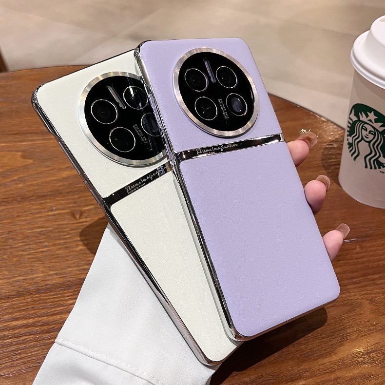 El patrón de cuero de sentido avanzado es adecuado para Huawei mate70pro business Mate60/70 nueva funda para teléfono móvil p60 moda P40