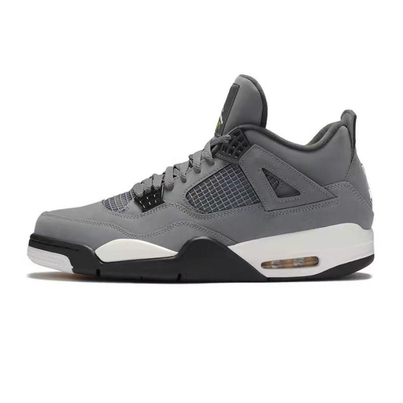 Fábrica de zapatos Putian aj4 lava caliente amarilla gran París gato blanco medianoche azul láser Joe 4 zapatos de baloncesto para hombres y mujeres