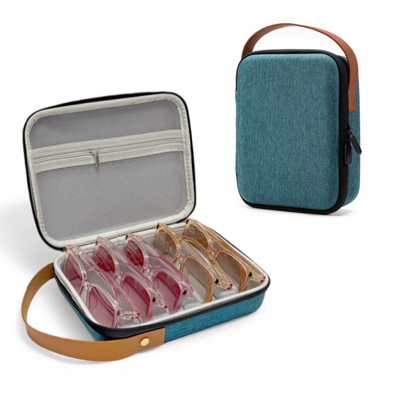 Manufacturer's Ready-Stock Eva Hard-Shell Glasses Storage Bag, Portable Travel Glasses Organizer, Large-Capacity Travel Storage Manufacturer's Ready-Stock Eva Hard-Shell Glasses Storage Bag, Portable Travel Glasses Organizer, Large-Capacity Travel Storage
