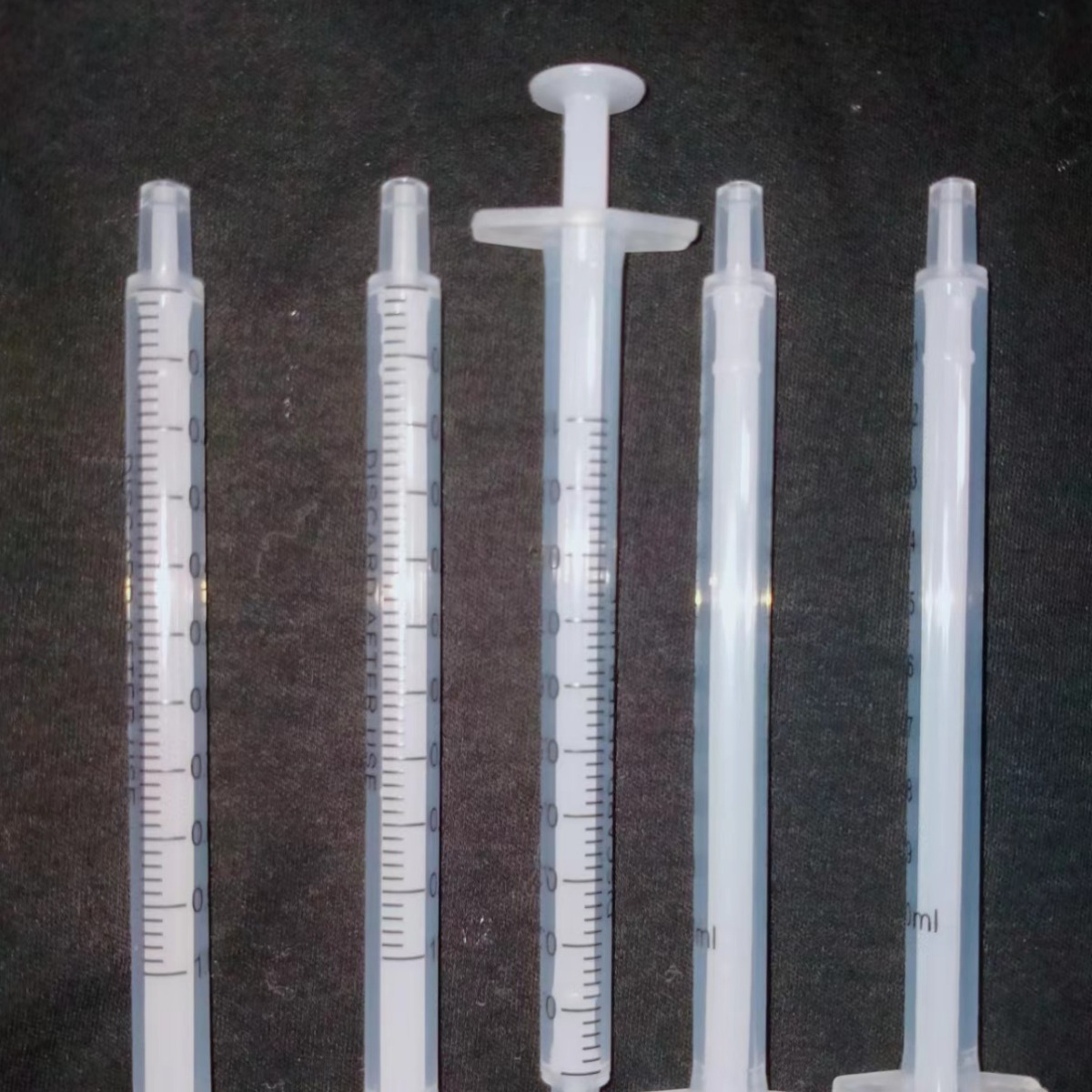 针筒1Ml二件式，两件式，耐腐蚀耐酸碱