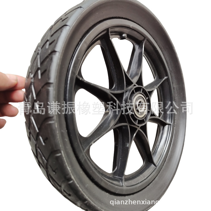 13寸高尔夫球包车轮子  童车发泡轮 手推车轮胎