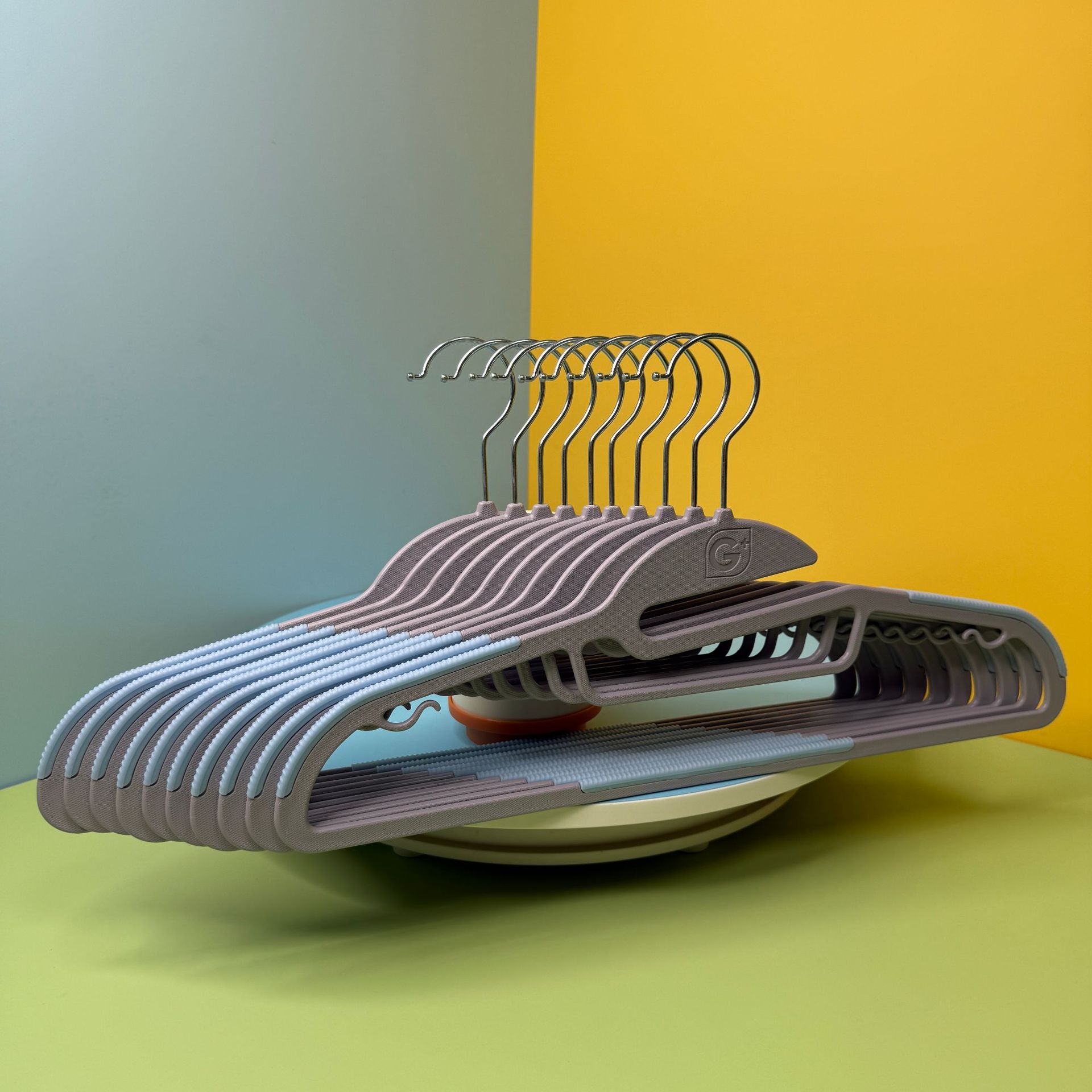 [리얼샷 G+그레이+스트라이프+블루]