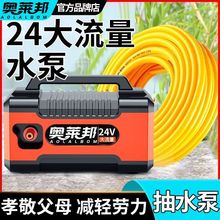 充电式抽水泵浇菜自动浇水机小型家用菜园锂电池电动农田灌溉