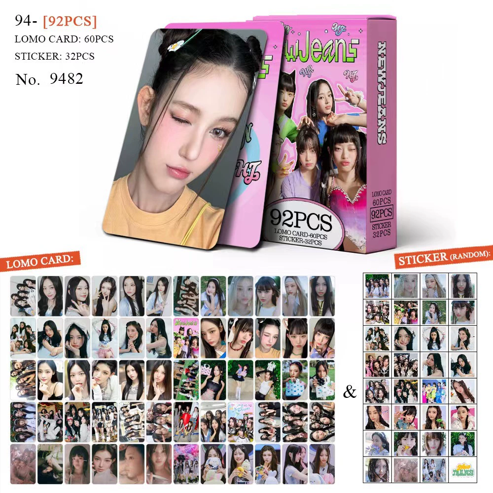 Spot 92 Newjeans Favorites Card Jin Yichi Hanni Li Huiren Star Lomo Card