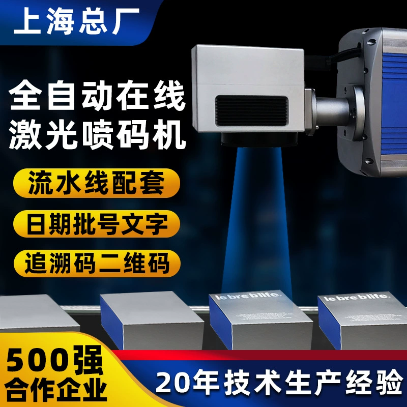Лазерный кодировщик струйный принтер дата производства кабель пластиковый пакет картонная упаковка сборочная линия автоматическая маркировочная машина
