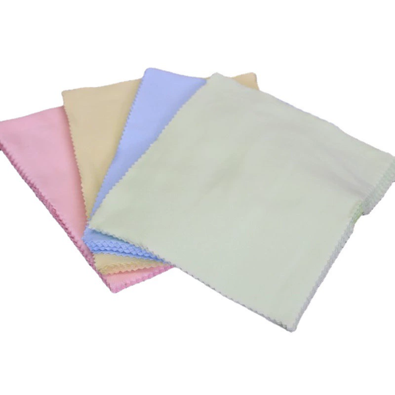 Wholesale Needle Three Rock Glasses Cloth Mobile Phone Screen Cleaning Hot Pot Catering Wipe Large Size Fiber Packaging Glass Cloth