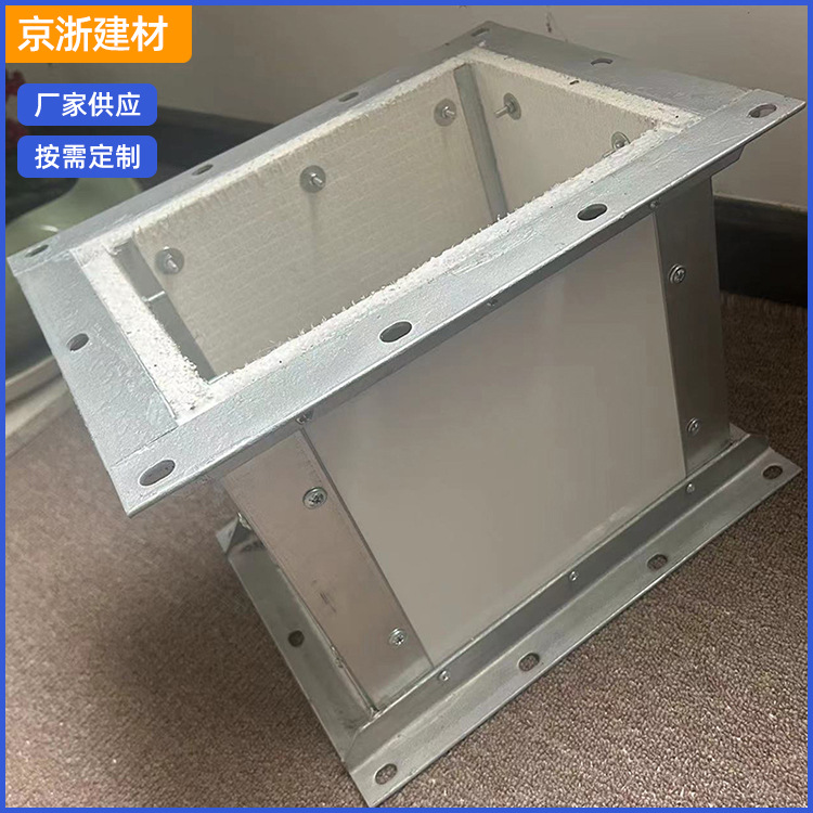 一次成型镁质复合风管消防排烟耐火风管钢板复合防火风管