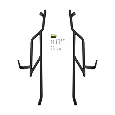 Suitable for limited edition Guangyang Motorcycle bumper - black-frosted-reinforced-rear-bumper-21-23-24-limited-edition-universal