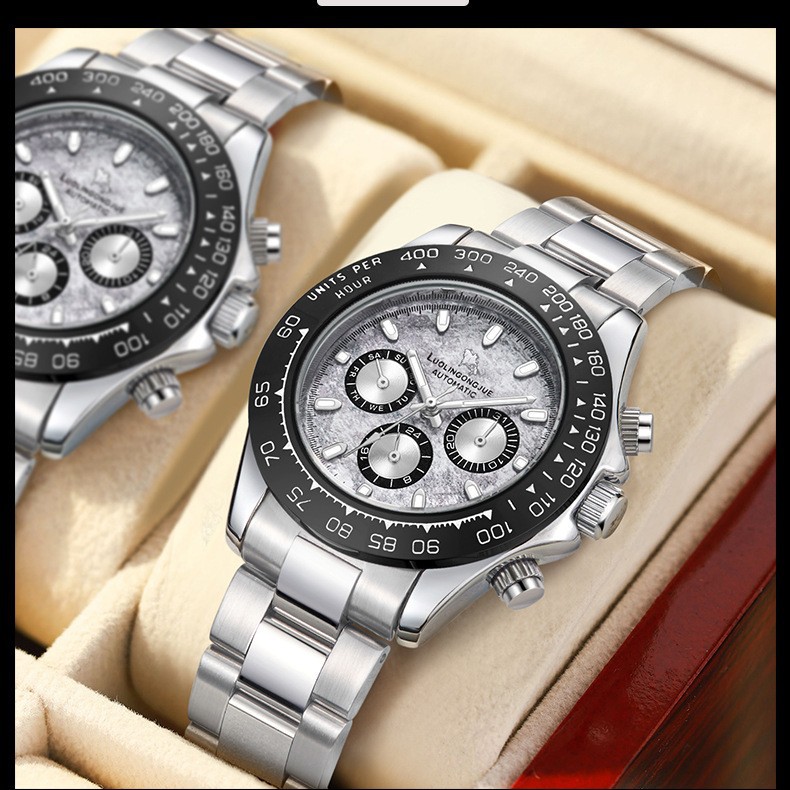 Daytona Fully Automatic Mechanical Watch Dropshipping Men's Business Luminous Waterproof Mechanical Men's Watch Can Be Purchased Offline