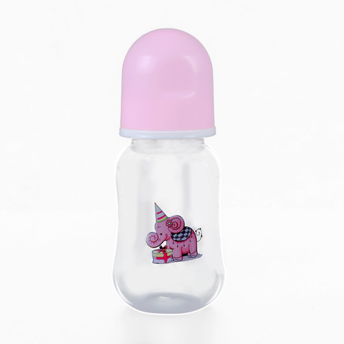 Wedding entertainment game training for baby animals and pets, food material PP milk bottle for fish, multi-color