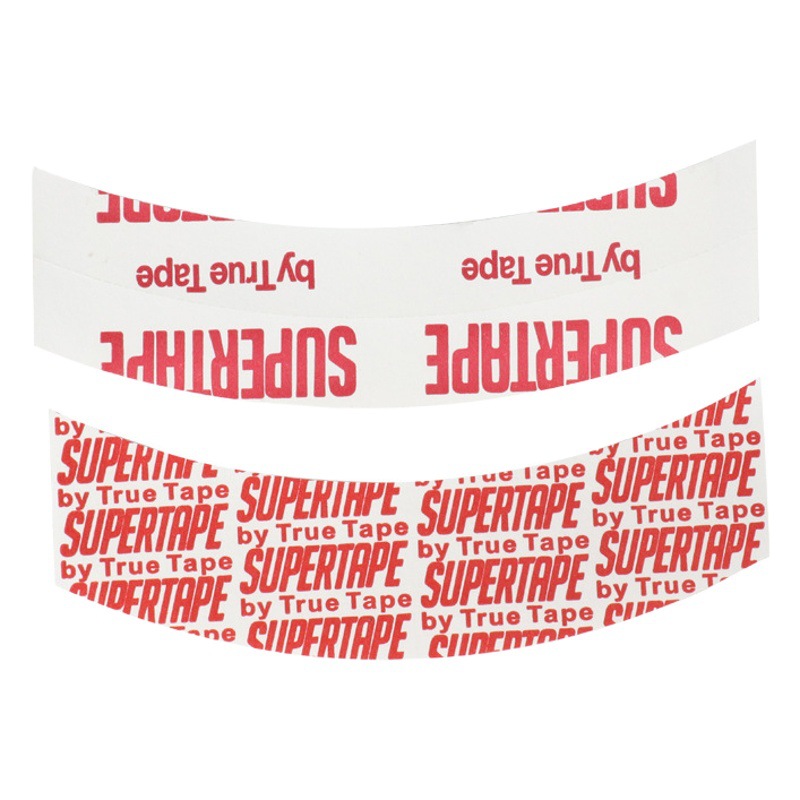 Peluca súper tape pegamento de doble cara pegamento blanco tejido peluca de recabello adhesivo de doble cara transpirable de alta viscosidad