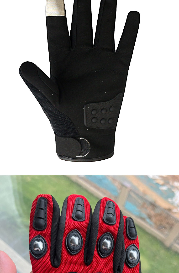 Motorhandschoenen voor heren touchscreen antislip duurzaam_voghion.com