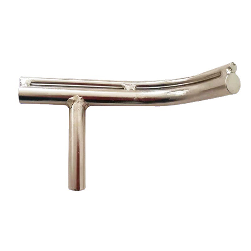 DIY车床木旋钢质异形掏空刀架立柱长度76mm直径16mm圆弯跨境淬火