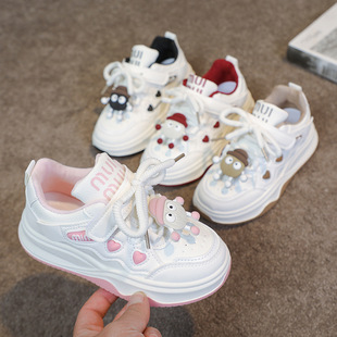 Men's and women's children's shoes 2025 spring and autumn new fashion cartoon casual soft bottom comfortable board shoes children's soft bottom sneaker tide