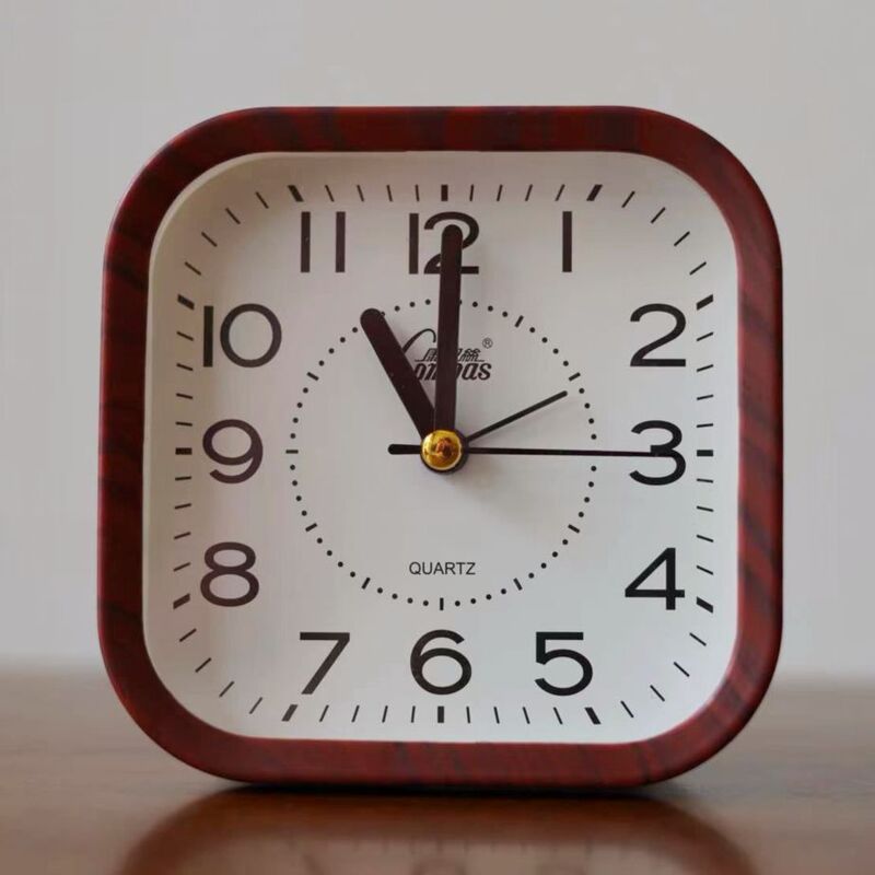 Kangbas Silent Alarm Clock for Students and Elderly, Large Digital Alarm for Children, Simple Desktop Bedroom Bedside Clock