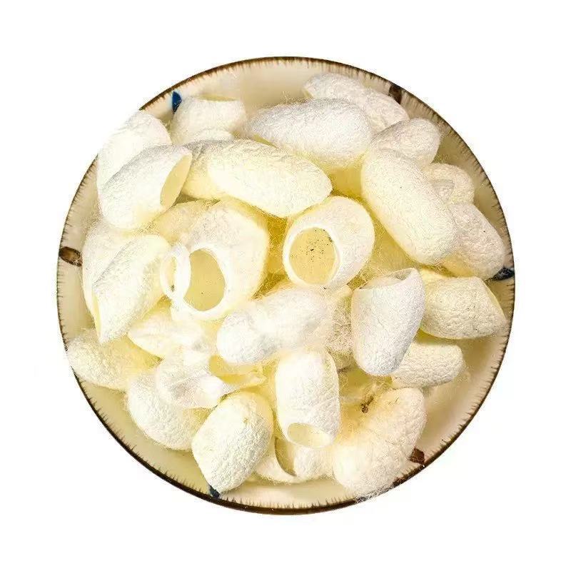 Silkworm Cocoon Shell (Bombyx mori) — Dried TCM Herb, Clean Unsulfured, 500g preparation