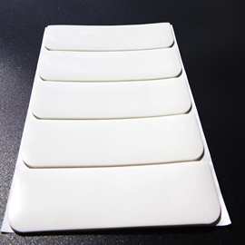 硅胶垫 透明硅胶垫 乳白色 灰色硅胶脚垫 圆形格纹自粘硅胶贴