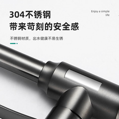 304 stainless steel kitchen faucet hot and cold water household splash-proof washbasin single cold wash basin dishwasher