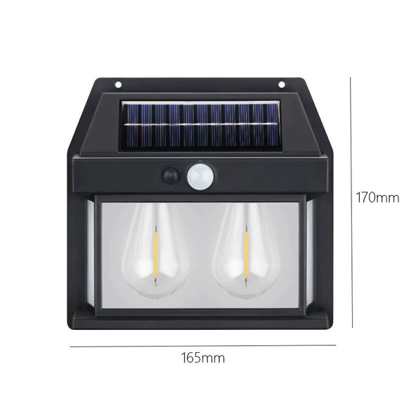 Two light bulbs ☆ black