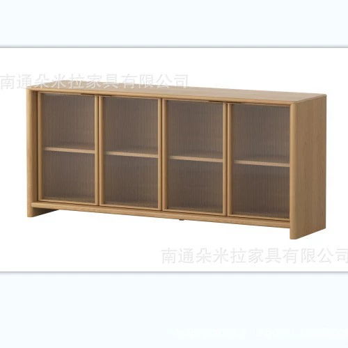 RH Американский шкаф для посуды из массива дерева, стильный и роскошный, простой современный шкаф для хранения