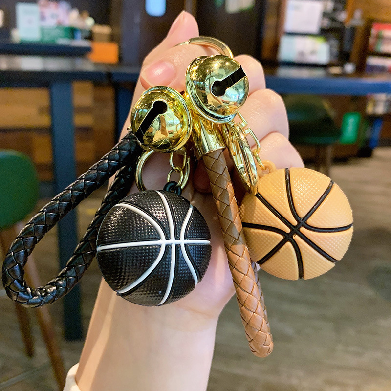 Creative NBA championship basketball key chain pendant men's car key chain backpack ornaments practical gifts wholesale