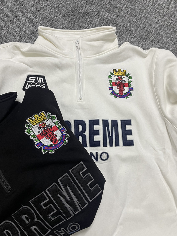 24FW Arc Crewneck Hooded Sweatshirt美式街头潮牌字母刺绣卫衣|undefined